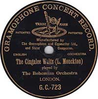Gramophone Concert Record G C-723